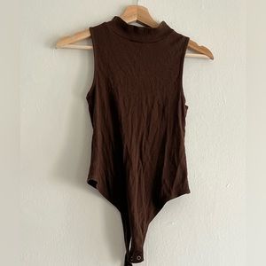 banana republic mock neck bodysuit